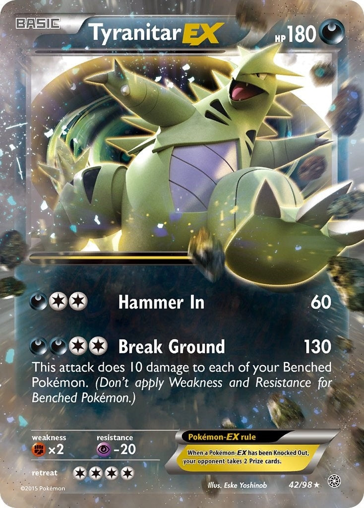 Tyranitar EX (42/98) (AOR)
