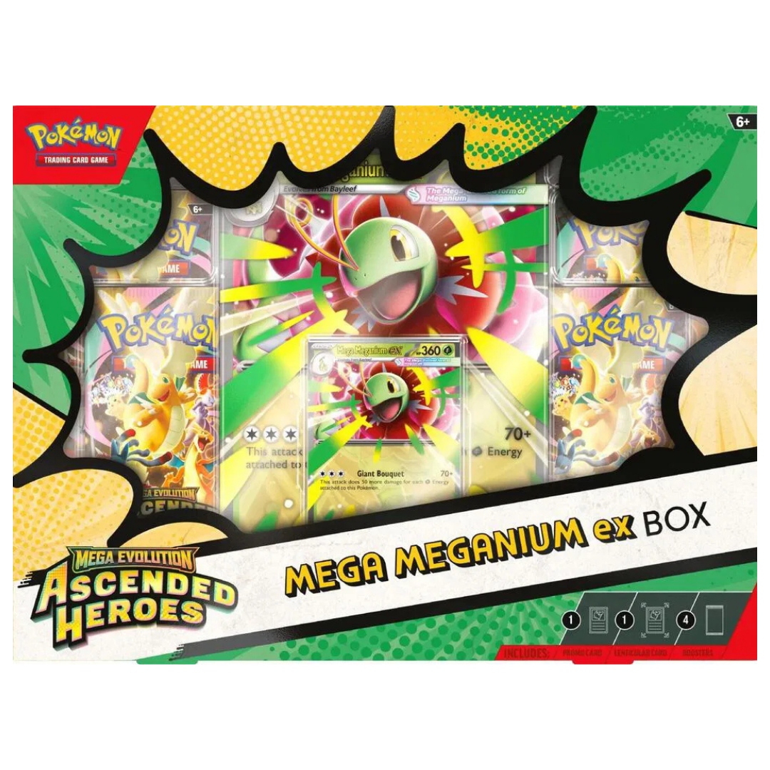 Ascended Heroes Mega Meganium ex Box