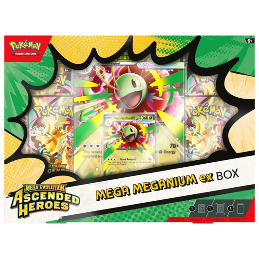 Ascended Heroes Mega Meganium ex Box