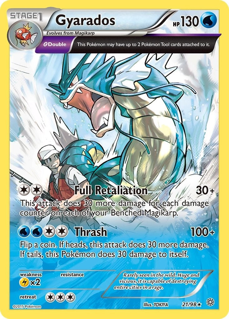 Gyarados (21) (21/98) (AOR)