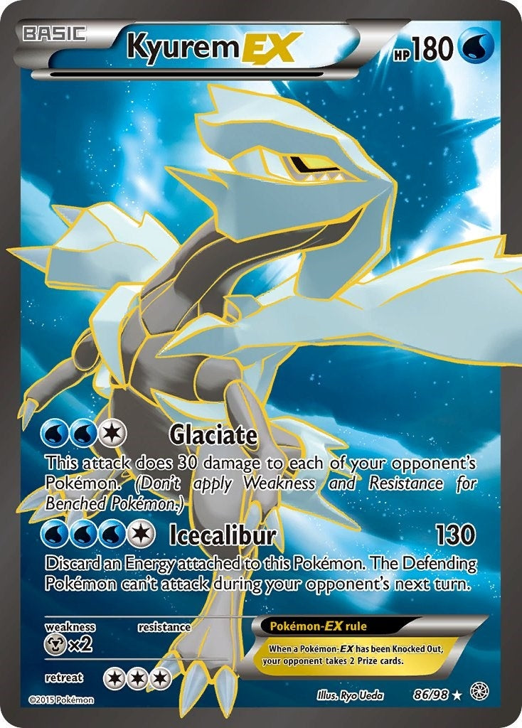 Kyurem EX (86 Full Art) (86/98) (AOR)