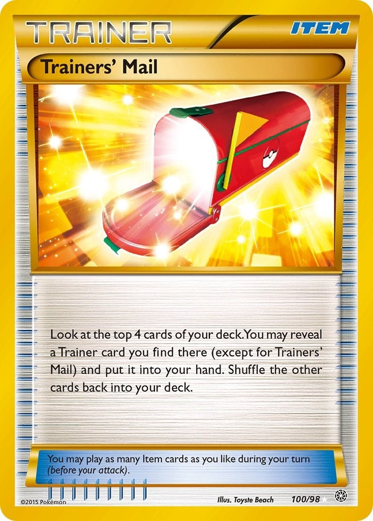 Trainers' Mail (Secret) (100/98) (AOR)