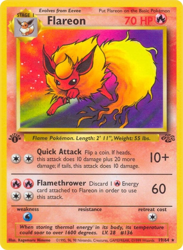 Flareon (19) (19/64) (JU)