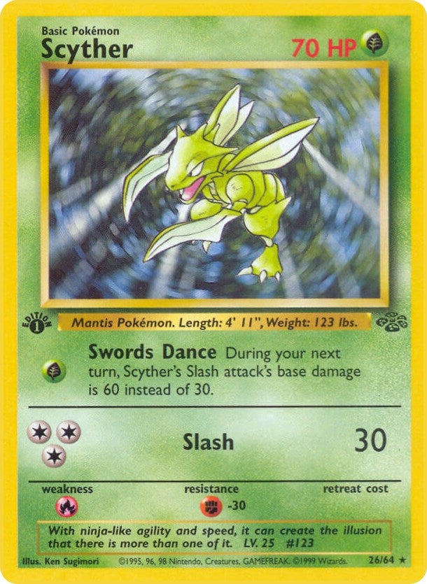 Scyther (26) (26/64) (JU)