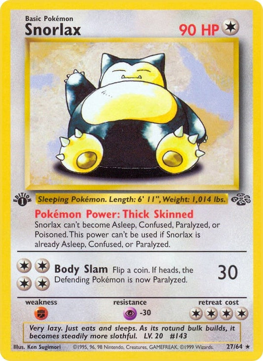 Snorlax (27) (27/64) (JU)