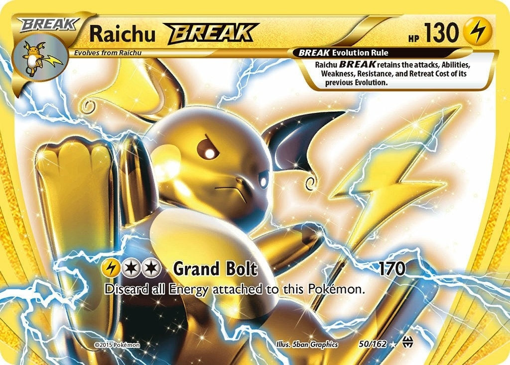 Raichu BREAK (50/162) (BKT)