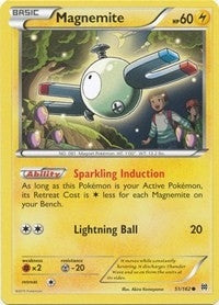 Magnemite (51) (51/162) (BKT)