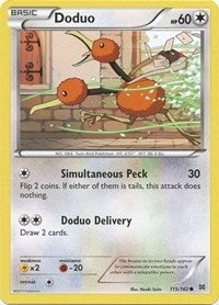 Doduo (115) (115/162) (BKT)