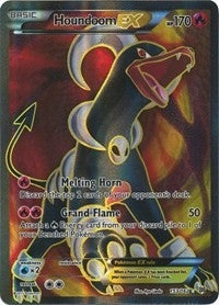 Houndoom EX (Full Art) (153/162) (BKT)