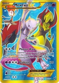 Mewtwo EX (163 Secret Full Art) (163/162) (BKT)