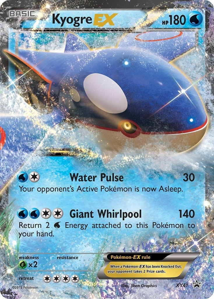 Kyogre EX (XY41) (PR)
