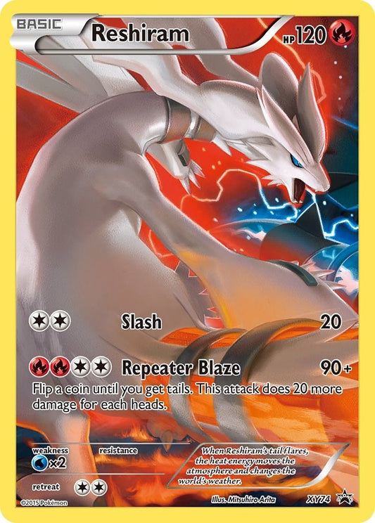 Reshiram (Full Art Promo) (XY74) (PR)