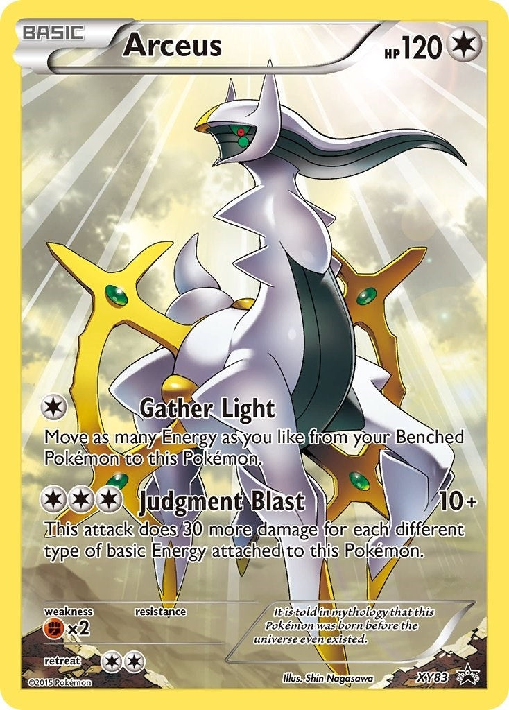 Arceus - XY83 (XY83) (PR)