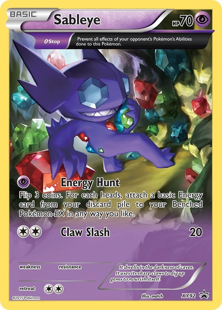 Sableye - XY92 (XY92) (PR)