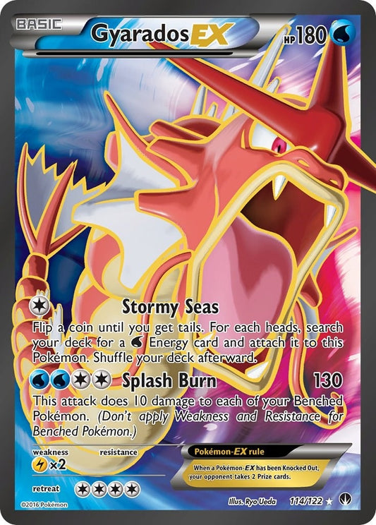 Gyarados EX (Full Art) (114/122) (BKP)