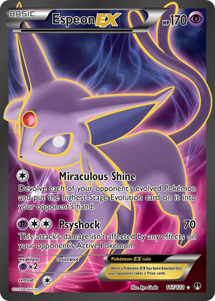 Espeon EX (Full Art) (117/122) (BKP)
