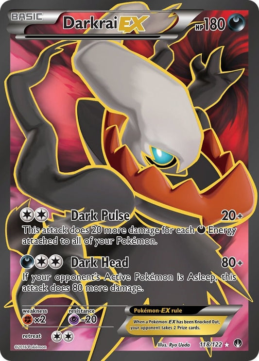 Darkrai EX (Full Art) (118/122) (BKP)