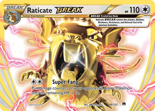 Raticate BREAK (89/122) (BKP)