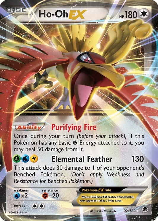 Ho-Oh EX (92/122) (BKP)