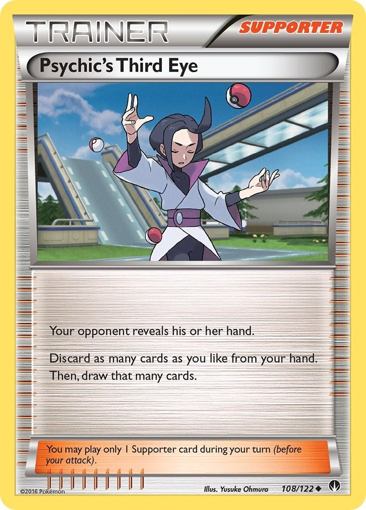 Psychic's Third Eye (108/122) (BKP)