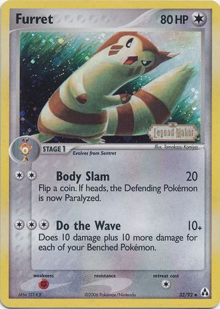 Furret (Reverse) 33/92 - LP