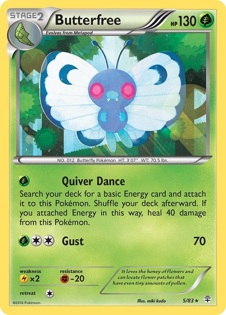 Butterfree (5/83) (GEN)