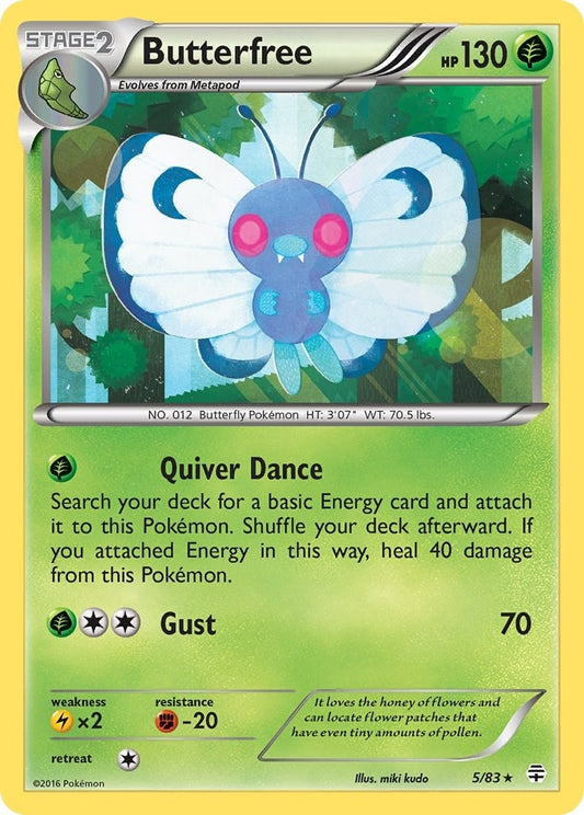 Butterfree (5/83) (GEN)