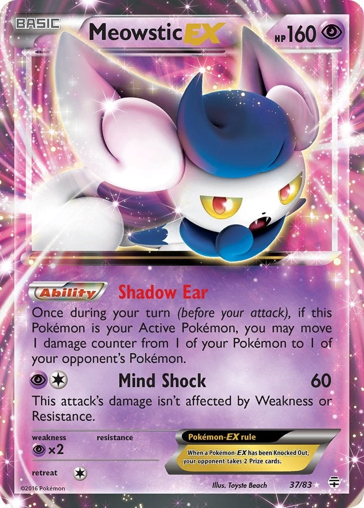 Meowstic EX (37/83) (GEN)