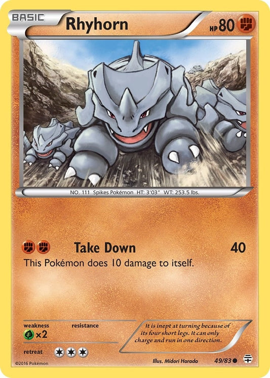 Rhyhorn (49/83) (GEN)