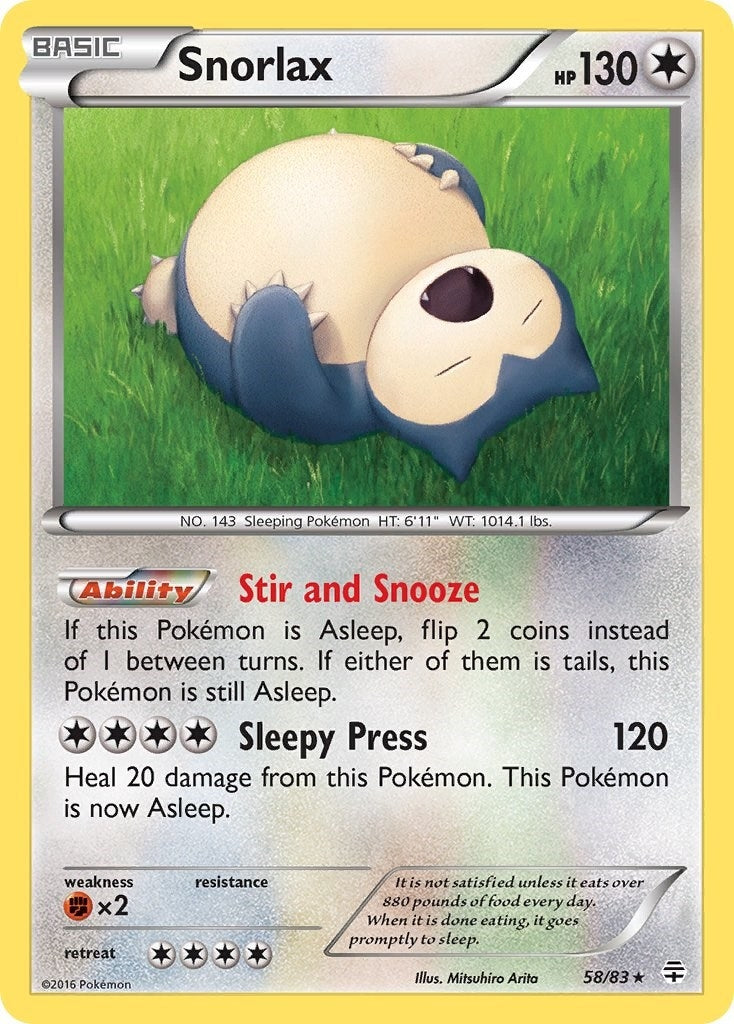 Snorlax (58/83) (GEN)