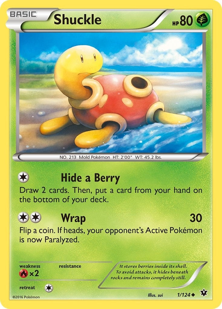 Shuckle (1/124) (FCO)
