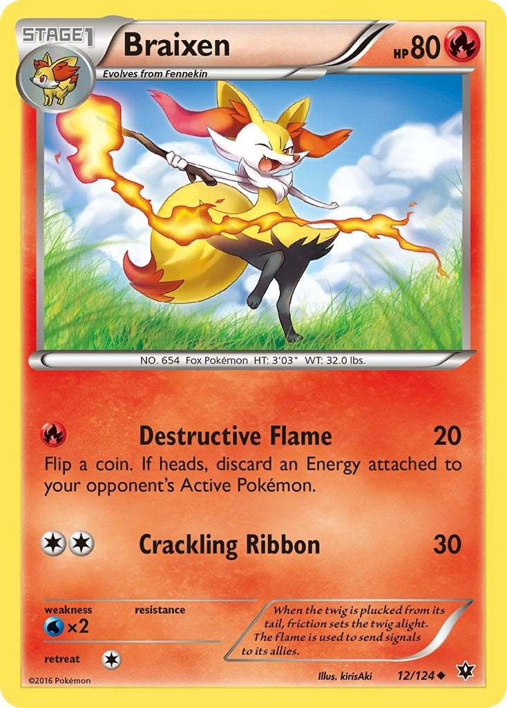 Braixen (12/124) (FCO)