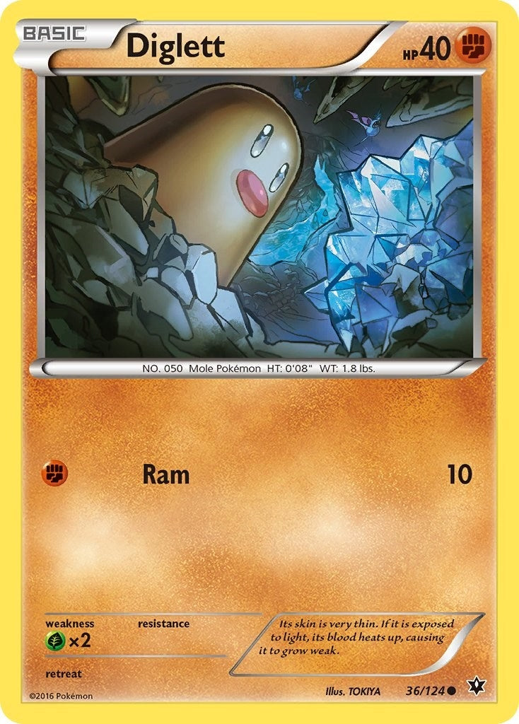 Diglett (36/124) (FCO)