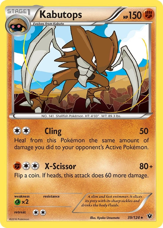 Kabutops (39/124) (FCO)
