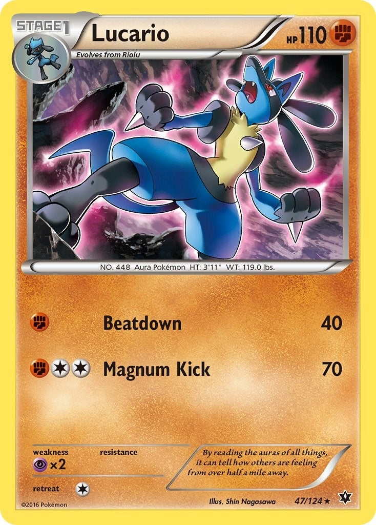 Lucario (47) (47/124) (FCO)