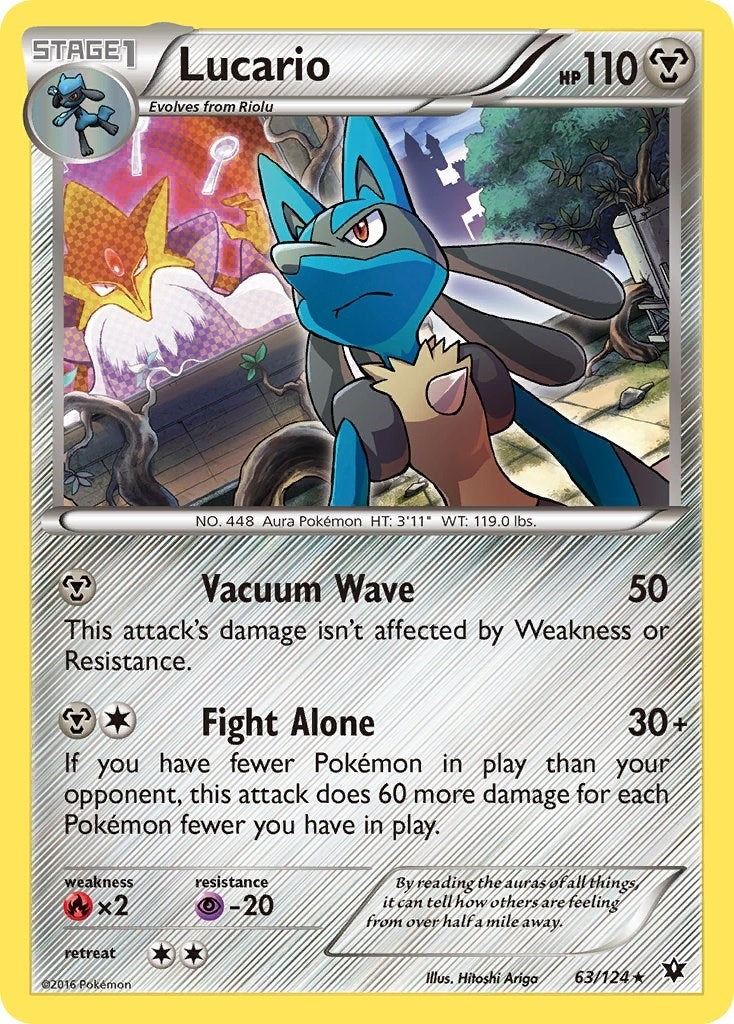 Lucario (63) (63/124) (FCO)