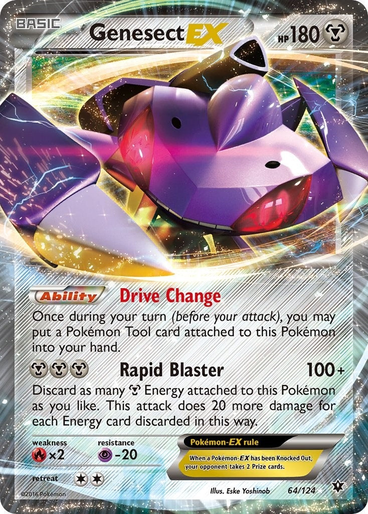 Genesect EX (64/124) (FCO)
