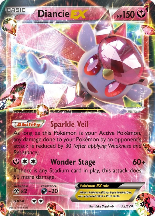 Diancie EX (72/124) (FCO)
