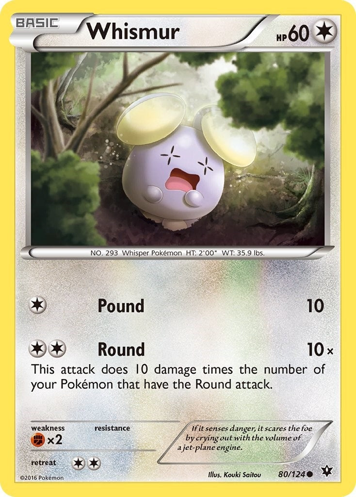 Whismur (80/124) (FCO)