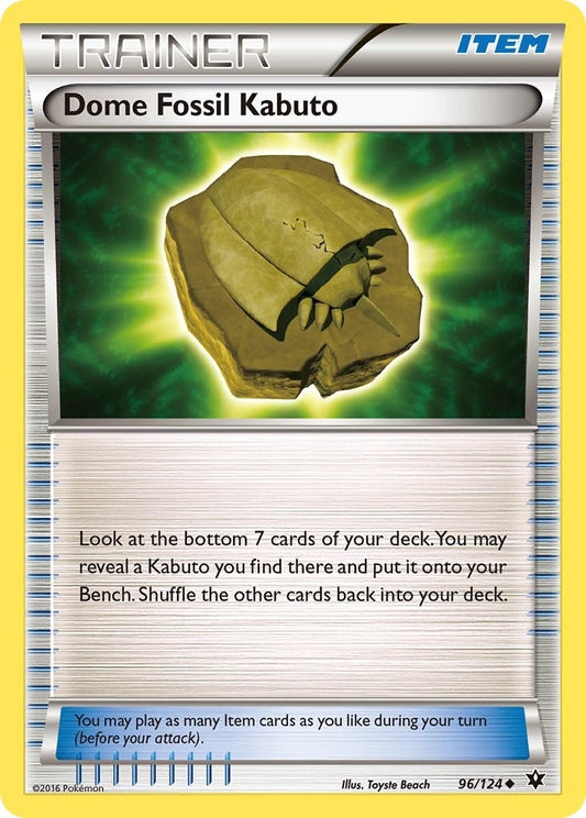 Dome Fossil Kabuto (96/124) (FCO)
