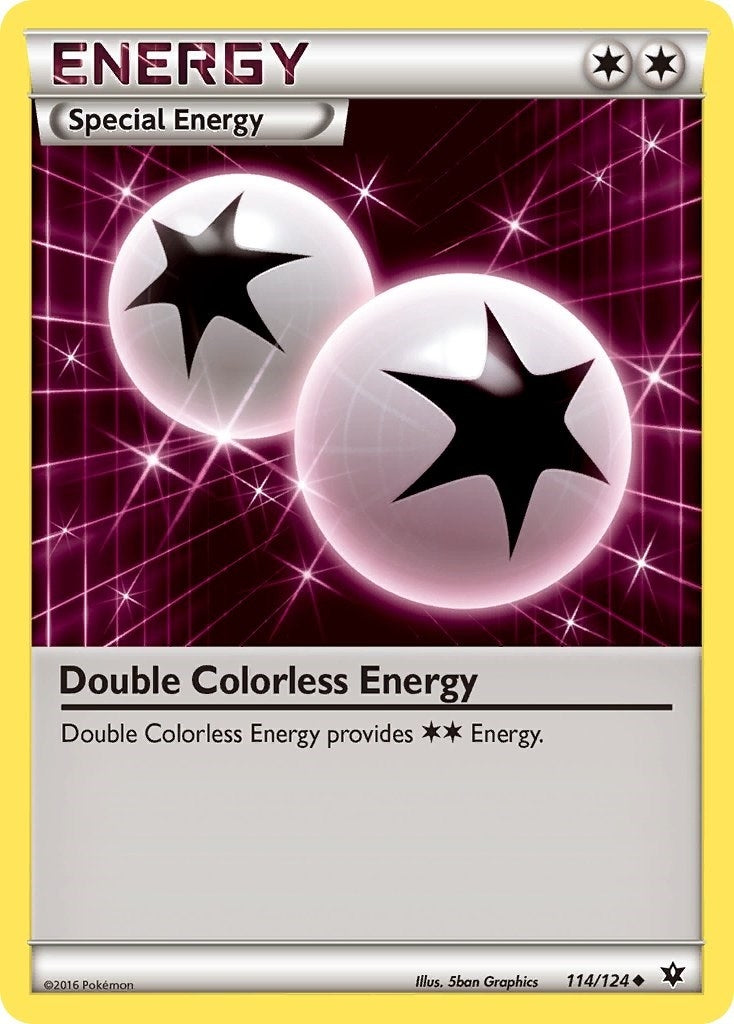 Double Colorless Energy (114/124) (FCO)