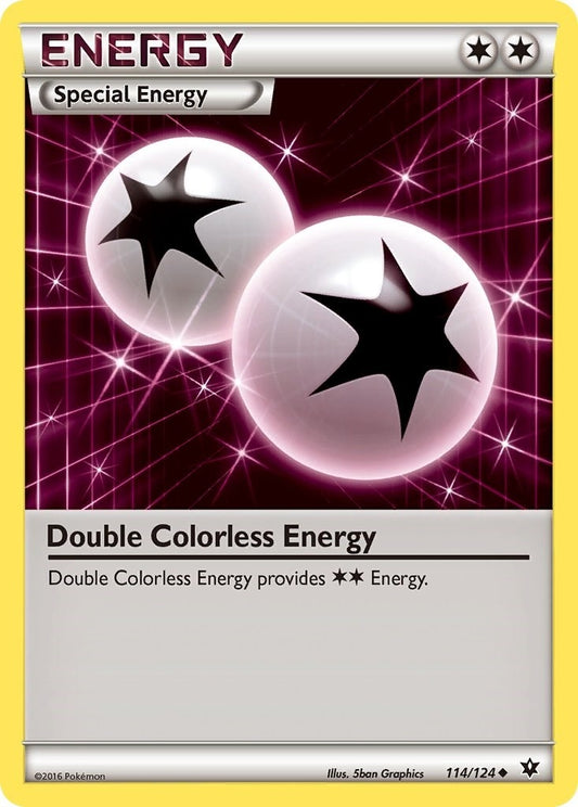 Double Colorless Energy (114/124) (FCO)
