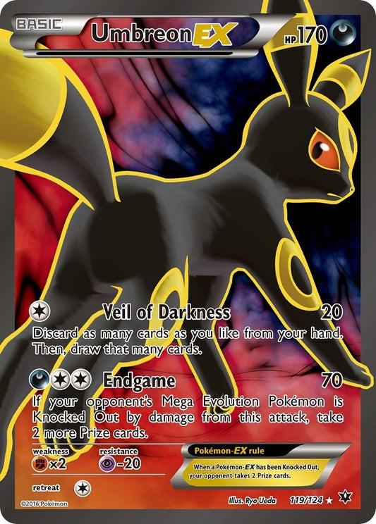 Umbreon EX (Full Art) (119/124) (FCO)
