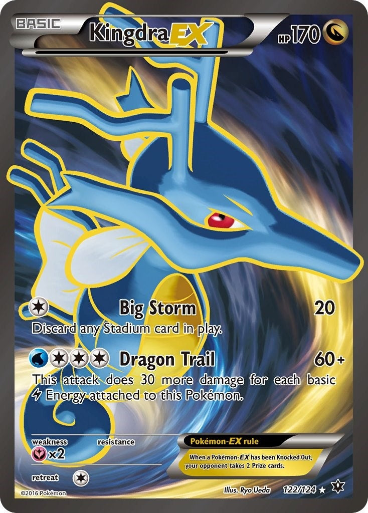 Kingdra EX (Full Art) (122/124) (FCO)