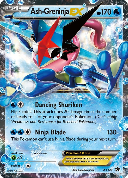 Ash-Greninja EX - XY133 (XY133) (PR)