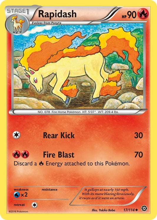 Rapidash (17/114) (STS)