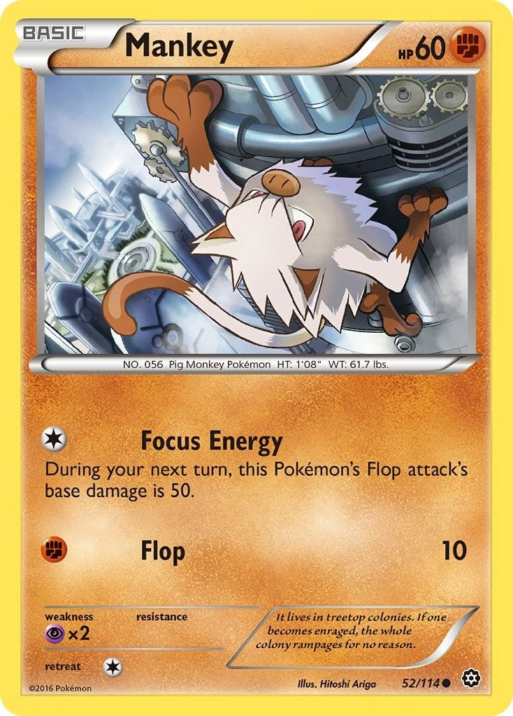 Mankey (52/114) (STS)