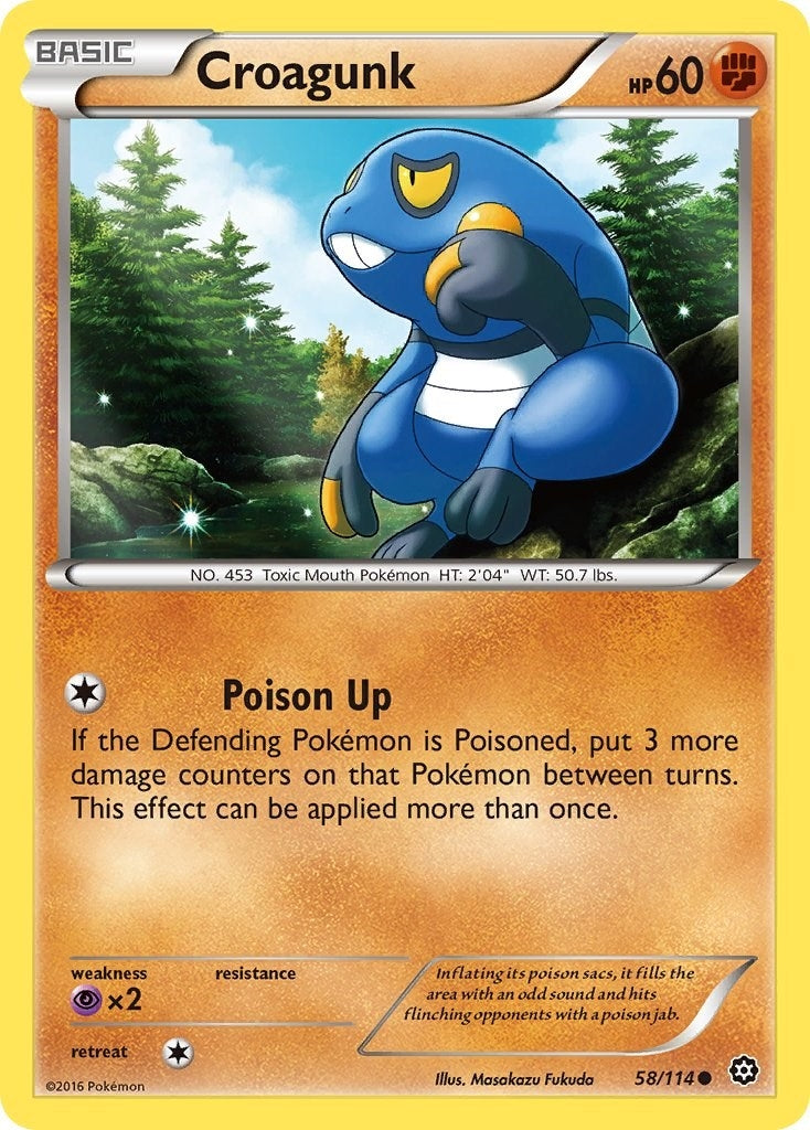 Croagunk (58/114) (STS)