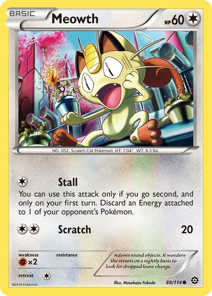 Meowth (88/114) (STS)