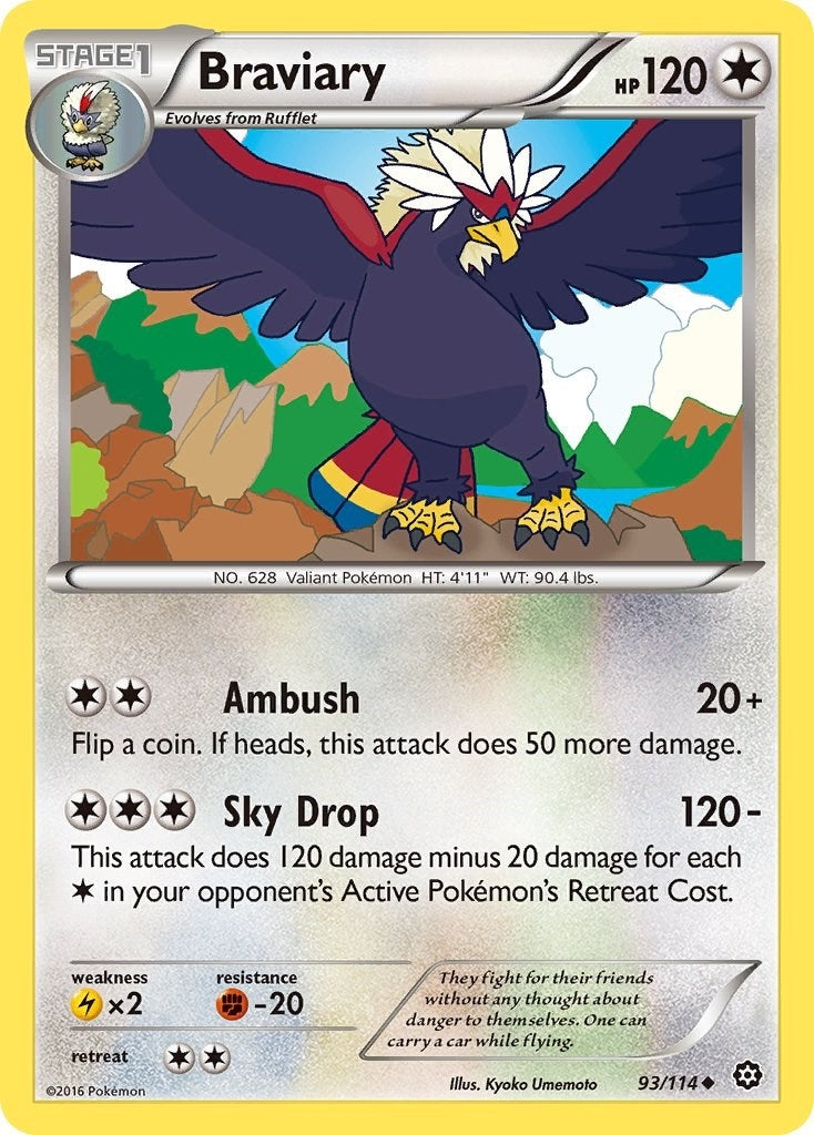 Braviary (93/114) (STS)